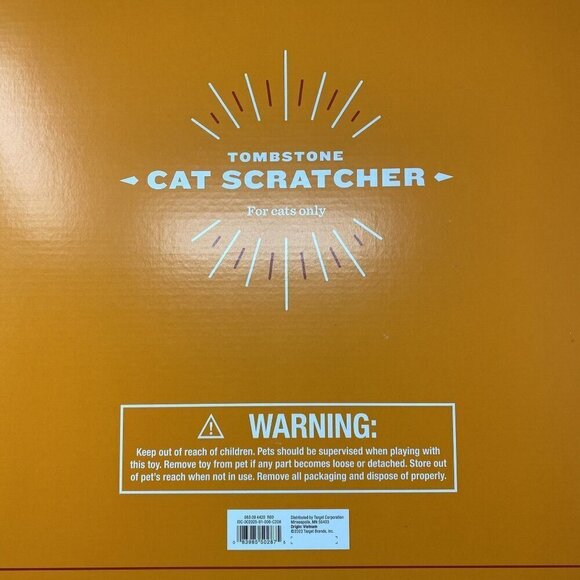 Target Halloween Double Decker Tombstone Cat Scratcher Hyde & EEK! Boutique™ - Picture 5 of 7